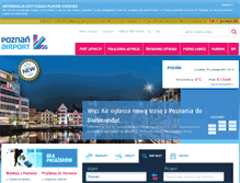 Tablet Screenshot of airport-poznan.com.pl